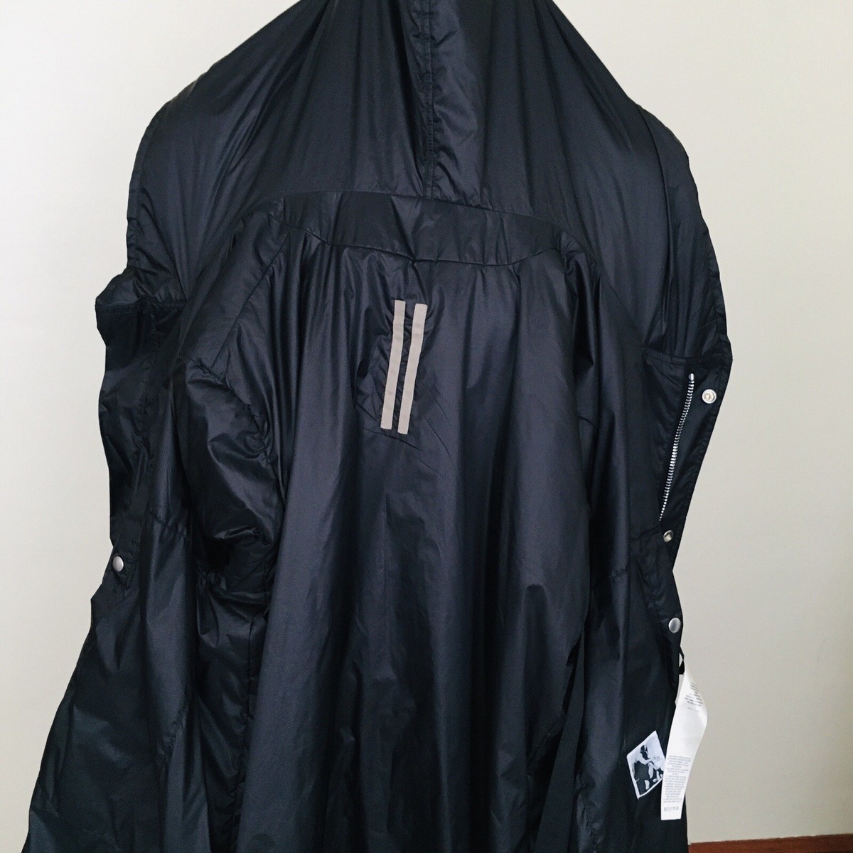 Rick Owens DRKSHDW Fishtail Parka Black- DU01C6950 - Men's