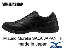 Zapatos de fútbol sala Mizuno MORELIA SALA JAPÓN TF Q1GB241100 negros hechos en Japón