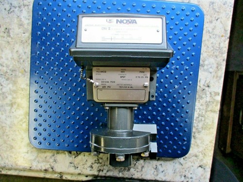 NEW UNITED ELECTRIC NOVA PRESSURE CONTROL SWITCH MODEL 559 TYPE H115KCD - Picture 2 of 7