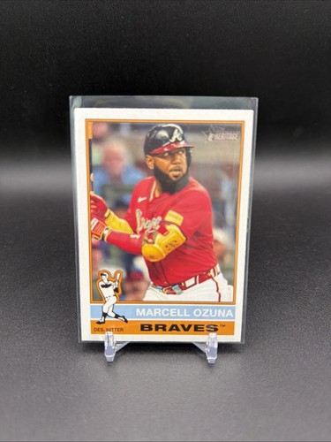 2025 Topps Heritage #152 Marcell Ozuna | Baseball Card