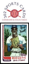 2025 Topps Shoebox Treasures by Andy Friedman #7 Dave Stewart