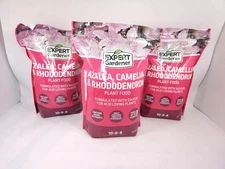 Lot of 3 Expert Gardener Azalea Camellia & Rhododendron Plant Food 10-8-8 4lb