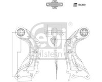 Febi Bilstein 186460 Querlenker FüR Mazda
