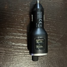 Scosche FM Transmitter Dual USB Car Charger Black with Charging Capability