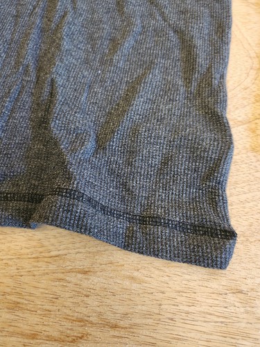 Old Navy Men’s Dark GrayThermal Waffle Knit Long Sleeve Shirt Size Large - Picture 3 of 9