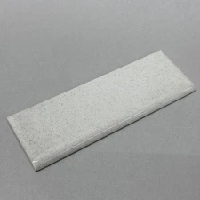 Ft Florida USA 2x6" 1970 Gloss Black Speckled Granite Bullnose Tile Salt Pepper