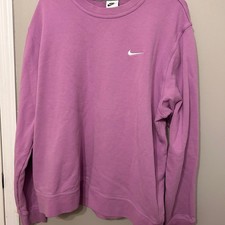 Nike Women's Sportswear Phoenix Fleece Oversized Crewneck Sweatshirt Beyond Pink
