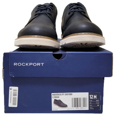Rockport Men Maverick Plain Toe Oxford Size US 12M Navy Blue  display picture 3