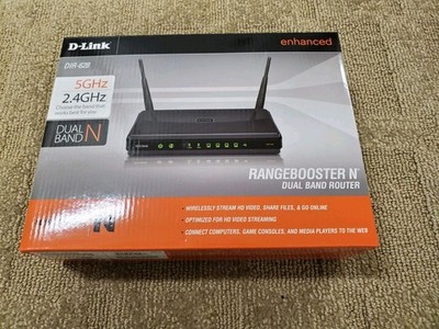D-Link Rangebooster N DIR-628 Wireless 4 Port Router
