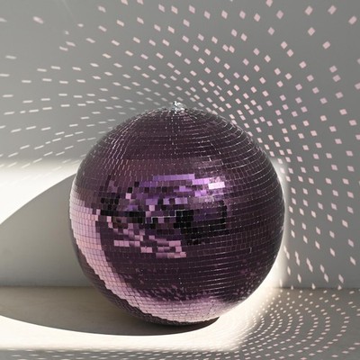 Yescom 20'' Large Disco Ball Mirror Big Hanging Glass for Party Events Wedding