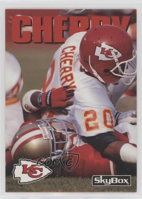 1992 Skybox Impact Deron Cherry #166 03hc