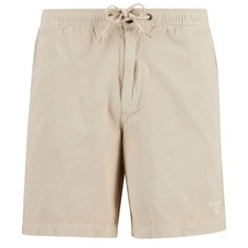 Image of Barbour Washed Oxford Relaxed Shorts - Mist