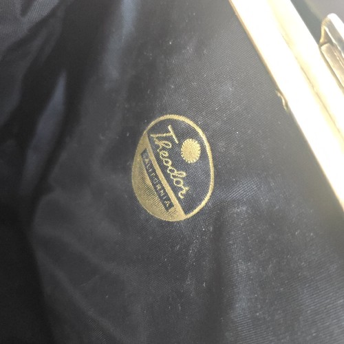 VTG Retro 60's THEODOR CALIFORNIA Black Patent Leather Clutch Handbag Purse - Picture 15 of 24