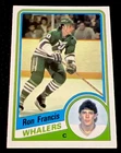 1984-85 O-Pee-Chee Hockey #70 Ron Francis - Whalers (E)