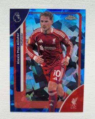 Topps Chrome Premier League Sapphire 2025/26 Liverpool Alexis Mac Allister 