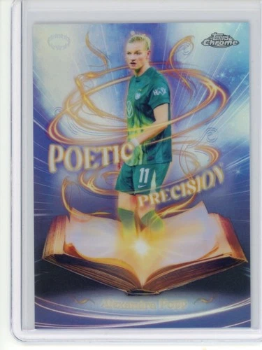 2025-26 TOPPS CHROME UEFA WOMEN'S UWCL POETIC PRECISION ALEXANDRA POPP #8