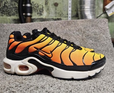 Nike Air Max Plus 2015 Sunset Orange Black Yellow Gradient Low Men's Size 6