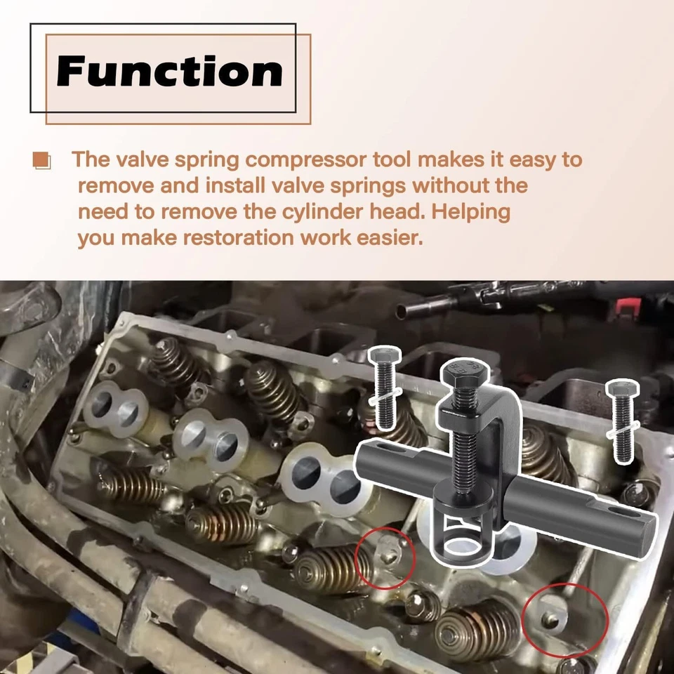 POW352003 Valve Spring Compressor Bolt-down Tool For Dodge 5.7L 6.1L 6.2L 6.4L ✅ - Image 4 of 4