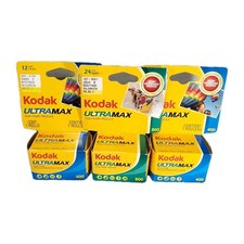 EXPIRED Kodak Ultra Max 800 400 Film 35mm 09/2010 NOS NIP Lot Of 3