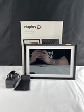 Nixplay W10P Black 10.1 Inch HD Display Touch Screen Smart Photo Frame
