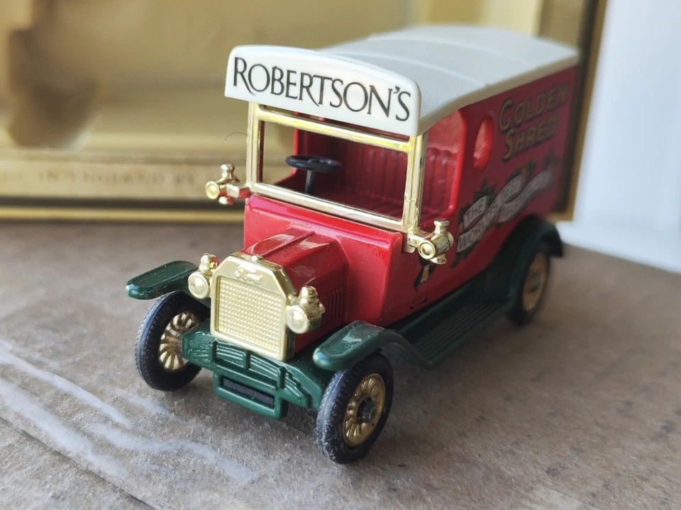 Vintage Retro Car Days Gone Lledo, Ford Robertson's Golden Shred, England, Boxed - Image 2 of 4