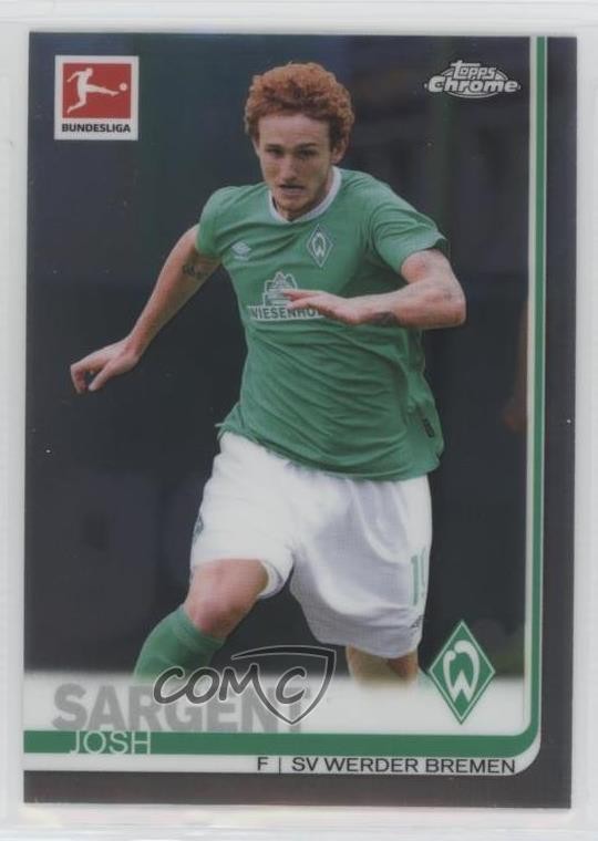 2019-20 Topps Chrome Bundesliga Josh Sargent #27 00gy