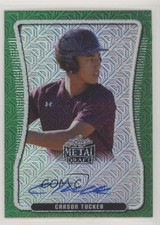 2020 Leaf Metal Draft Portrait Green Mojo 1/3 Carson Tucker #BAP-CT1 Auto 0a2