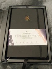 Clever Fox Planner Premium Edition – Undated Luxurious Weekly & Monthly Plann...