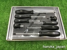 Mac Tools Screwdriver 8pc Set Penta Grip Black Hard Handle Unused