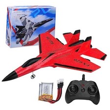 FX620 SU-35 2-Channel RC Plane with Lights Red