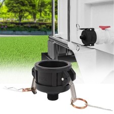 275 330 Gallon IBC Tote Water Tank Drain Adapter 2"Cam Lock 3/4"