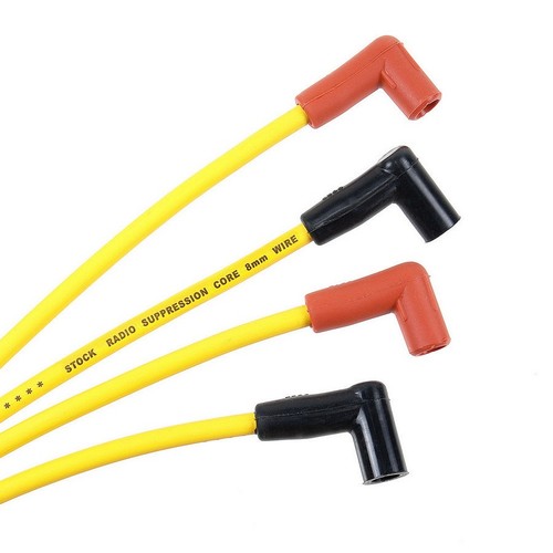 Accel ACL4048 Yellow 8 mm Spark Plug Wire Kit fits Chevy V8 Performance Parts - Picture 3 of 10