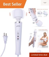 Wired Powerful Handheld Massager with 10 Pulse Settings Strong Vibration for ...