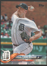 2018 Topps Baseball  #279 - Jordan Zimmermann - Detroit Tigers  18-2003