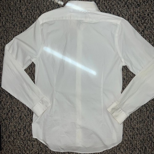 Express 1MX Men Dress Shirt Extra Slim Fit Large Size (16-16 1/2) *FLAW*! 🍀 - Picture 18 of 23