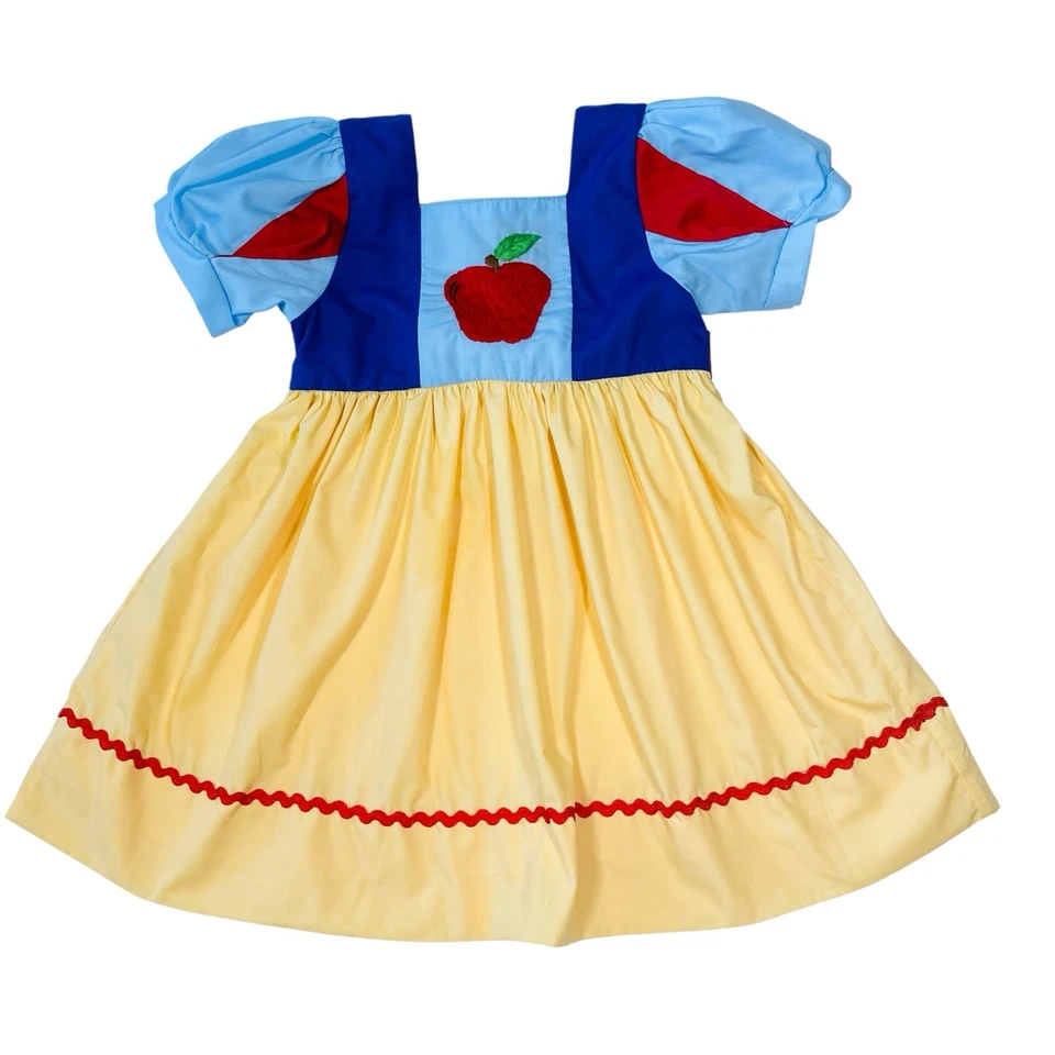 СКЛАДКИ и ШВЫ Белоснежный Disney Baby костюм размер 18 месяцев Хэллоуин Apple - Изображение 3 из 4