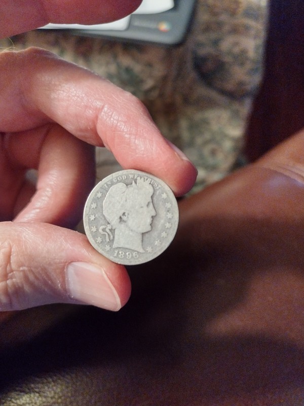 1896 O Barber Quarter