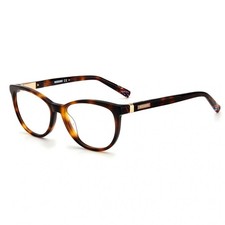 Missoni Women's Eyeglasses Havana 2 Plastic Full Rim Cat Eye Frame MIS 0061 005L
