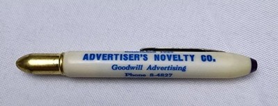 Vintage Goodwill Advertising Bullet Pencil Memphis, Tennessee 