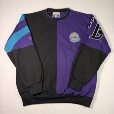 Vintage 1994 Starter NFL Super Bowl XXVIII Colorblock Crewneck Sweatshirt XL USA