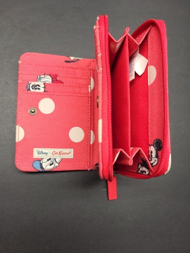 Mickey Mouse Disney Cath Kidston Zip And Snap Wallet - Picture 7 of 8