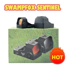 Swampfox Sentinel Red Dot Sight 1x16 3MOA Micro Reflex Manual Adiust For aiming