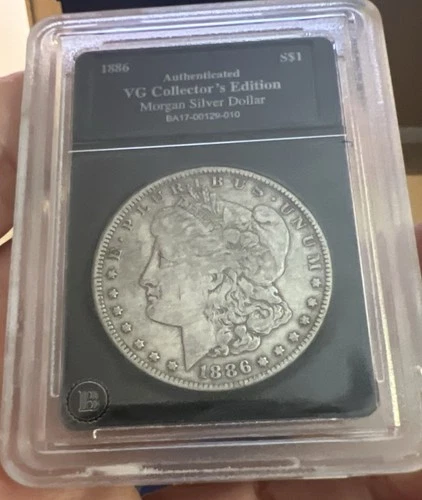 1886 Morgan Silver Dollar VG