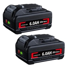 6.0Ah DCB200 Replacement Lithium-ion Battery 2-Pack,Compatible with Dewalt 20...