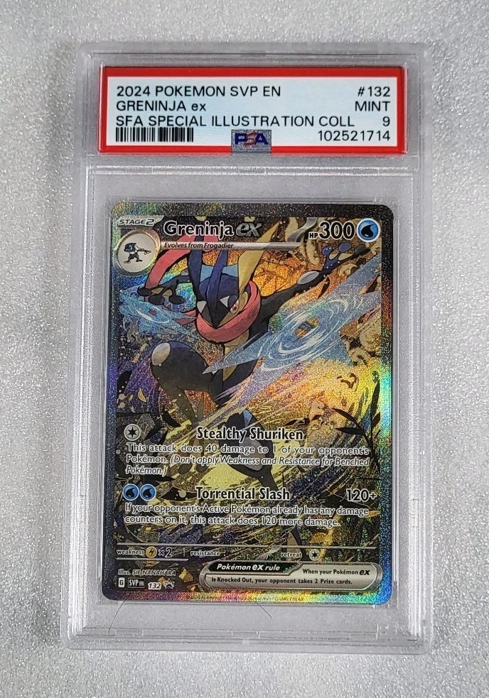 Greninja ex 132 Sv: Scarlet & Violet Promo Cards Holo for