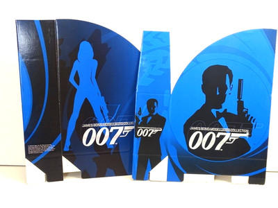 007 James Bond 2 Schuber Heftordner Ordner Faltschuber für Sammelhefte Eaglemoss