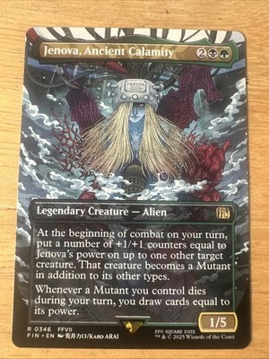 MTG - Jenova, Ancient Calamity - Borderless - Final Fantasy - FIN 0346