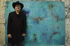 Mark Little Original Giant Profesional Painting 84”X62” (7 Foot) Abstract Modern