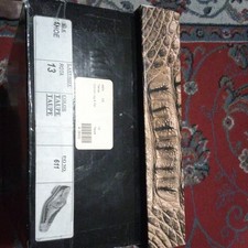 DAVID EDEN OSTRICH LEG & EEL SKIN DERBY DRESS...
