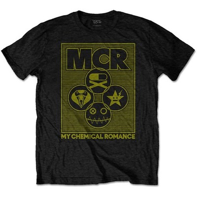 Men's My Chemical Romance Lock Box Slim Fit T-shirt X-Large Black